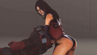 Deadpool 3D SFM Porn - HD 720p