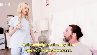 Cecelia Taylor - Estudiante de Enfermería Ayuda a su Abuelo sub esp