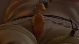 XXX Nyotaimori Means Fuck Me Harder for Sushi Odalisque - Brittany Bardot, Pavlos Hard