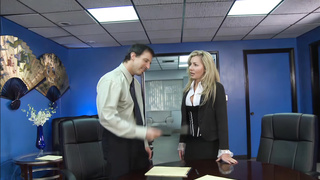 Lisa de Marco fucks her colleague