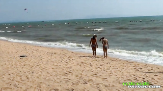 Bee and Miaw - Double-trouble tight ass Thai babes XXX