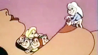 Snow white gets fucked by seven dwarfs