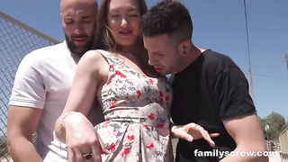 Bethie Love And Julia Maze - My Stepbrothers Want Old Pussy XXX