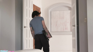 Free CUTE STEPSIS MACY MEADOWS BECOMES A LUCKY MANS FANTASY Starring: Lucky Fate, Macy Meadows xxx