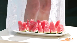 XXX Cock Hungry MILF Olivia Del Rio Tempts Hotel Guests Into Poolside DP Threesome