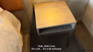 1686 Fucked during bed sharing in Hotel