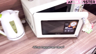 Stepfather was in shock when he returned home.