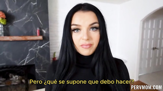 Payton Preslee Atrapado en casa con mi madastra por la nieve Sub