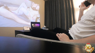 My girl next door came to my house after we haven't seen each other for many years