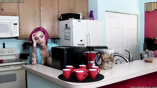 Anna Bell Peaks Desde que mi marido me abandono, soy la puta de mi hijo Sub