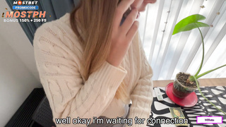 Fucked My Step Mom While She Was Reporting To The Boss On The Phone!!