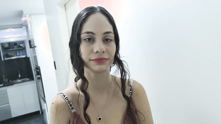 I tricked my friend by telling her to come to my house to watch a movie, but my intention was differ