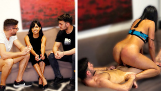 Cute Petite Latina Gets Tested For Wifey Material