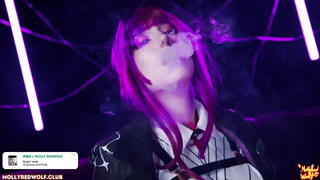 Hot Mammy Kafka taught Trailblazer a lesson - Footjob, Rimming, Creampie, Femdom - MollyRedWolf