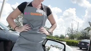 Ashley Aoky Dunkin Sex Tape Porn Video