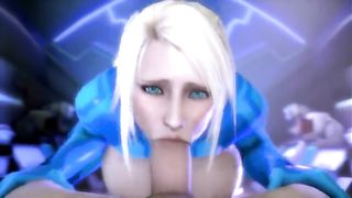 Metroid SFM Samus Arah Deepthroat Blowjob HD 720p