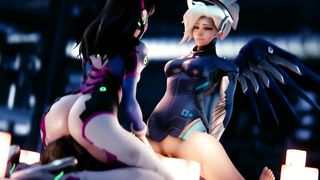 D.va porn collection SFM Overwatch Nov 2018 HD 720p