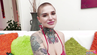 Tattooed Babe Titi video’s Rough First Anal porn porn