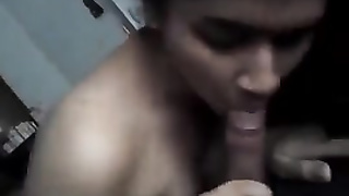 cute indian girl giving bj to her bf clear hindi dialougue
