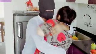 Man broke in and fucks the women