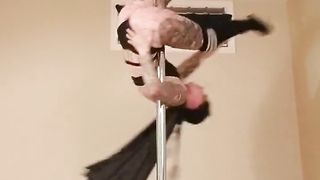Sexy Batwoman Pole Dance