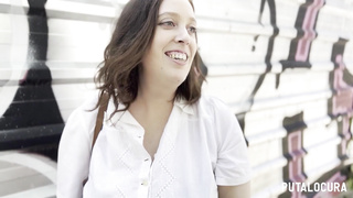 Busty blue eyes girl fuck small dick