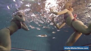 Teens Underwater Stripping - Duna, Nastya - HD 720p