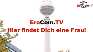 Chubby German Milf with brown hair picked up on the street