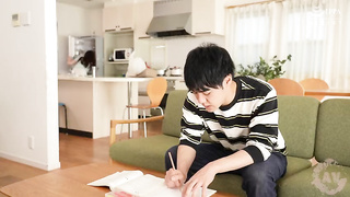 Young wife's friend comes to visit