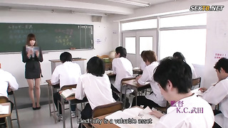 [SNIS-618] Im The New Teacher, And My Adolescent Students Toy With Me And Fucked Me To Teach Class B