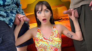 Challenge Accepted! Who Will Fuck Their Step-Granddaughter First?