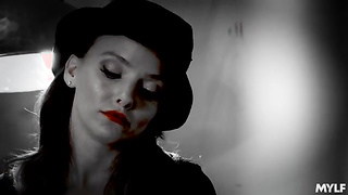 Pristine transa com um homem da máfia