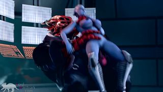 Mass Effect Monster Porn 3D SFM - BLUE STAR - Episode 3: The Deal -  Lord Aardvark - HD 720p