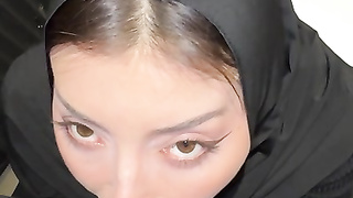 Ruth xxx - Hijabi Babe's Dirty Secret - A Public Bathroom Adventure rq