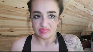 Drunk burping and puking