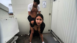 Free Porn - Public Fuck And Cumwalk