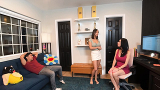 Free Porn - MOM Is Nervous To Join In On Threeway