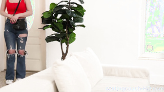 Ahanu, hits the couch