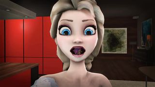Elsa Swallows  - Shantae SFM Frozen - HD 720p