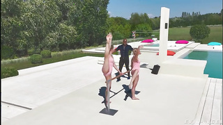 Free Porn Mia Split And Alexa Flexy XXX