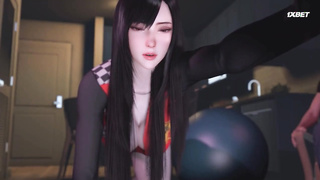 Супер горячая учительница йоги дразнит большой член 1 серия