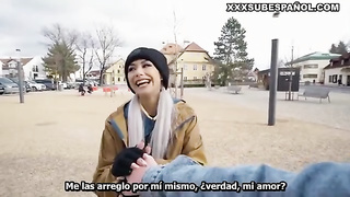 Olivia Sparkle - engañamos a chico para que deje follar a su novia con otro sub esp