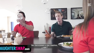 Intercambio de hijas elsa  jean y liza rowe parte 2 sub esp