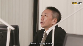 [ADN-584] Until a subordinate near retirement steals a slender, busty married female boss. Tachibana