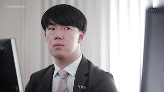 [JUR-343] My dangerous days from office menstrual leave were discovered, and my large-cocked colleag