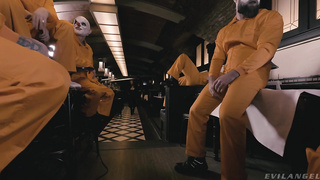 Sabien DeMonia 8 On 1 Gangbang