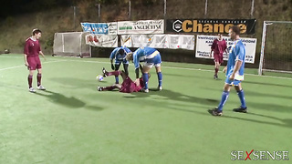 Um incentivo pro time de futebol