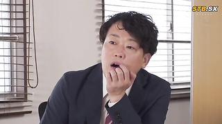 [JUQ-696] This is a story about sexual harassment towards a strict and chubby female boss that led n