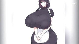 Легко поддающаяся влиянию грудастая горничная Рэм 1 серия