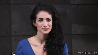 Hogtied Busty Arabelle Raphael